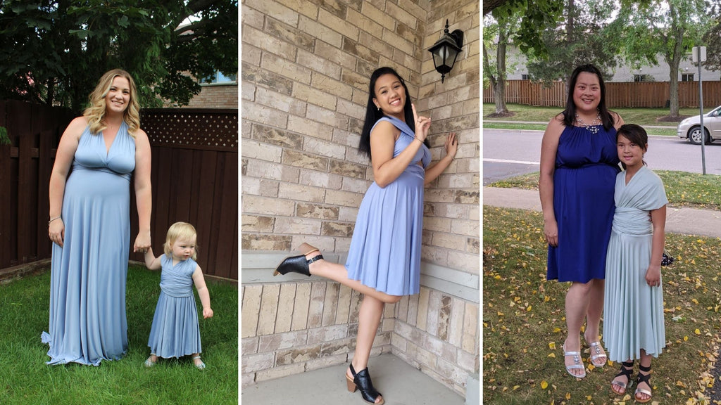 The Best Mommy and Me Outfits - Mix and Match Dresses
