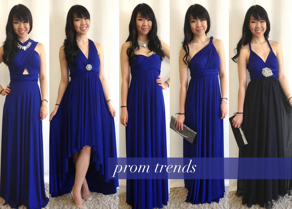 The Hottest Prom Dress Styles Using an Infinity Dress