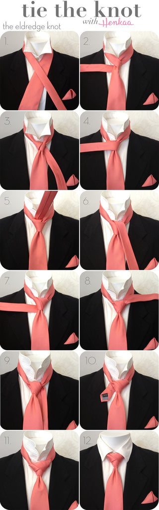 tie the knot: How to tie an eldredge knot
