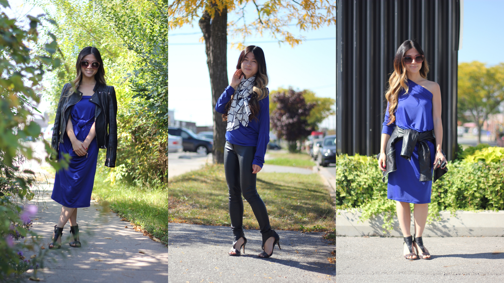 Calla Convertible Dress: 3 ways for Fall Fashion