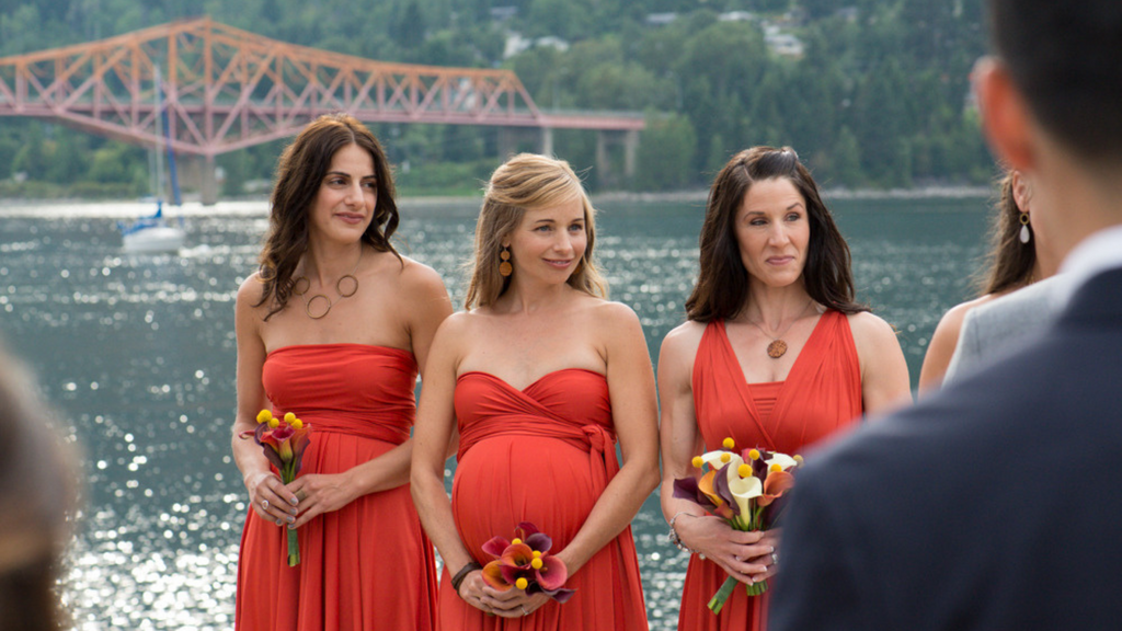 Henkaa Convertible Infinity Bridesmaids Dresses in Burnt Orange