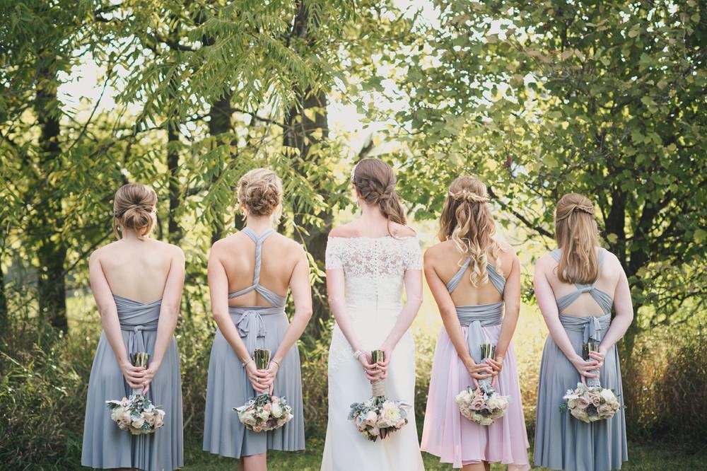 Real Weddings: Stephanie's Silver Grey Wedding