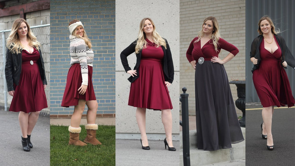 One Dress Five Ways For the Holidays