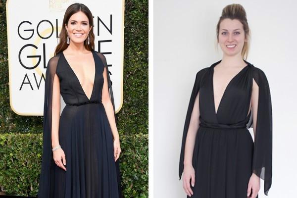 Find out how to recreate Mandy Moore’s 2017 Golden Globes outfit using convertible fashion!