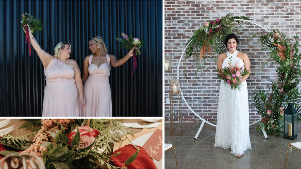 Henkaa 2020 Wedding Trend Report includes neo-mint, 80's retro wave and sustainable living! 