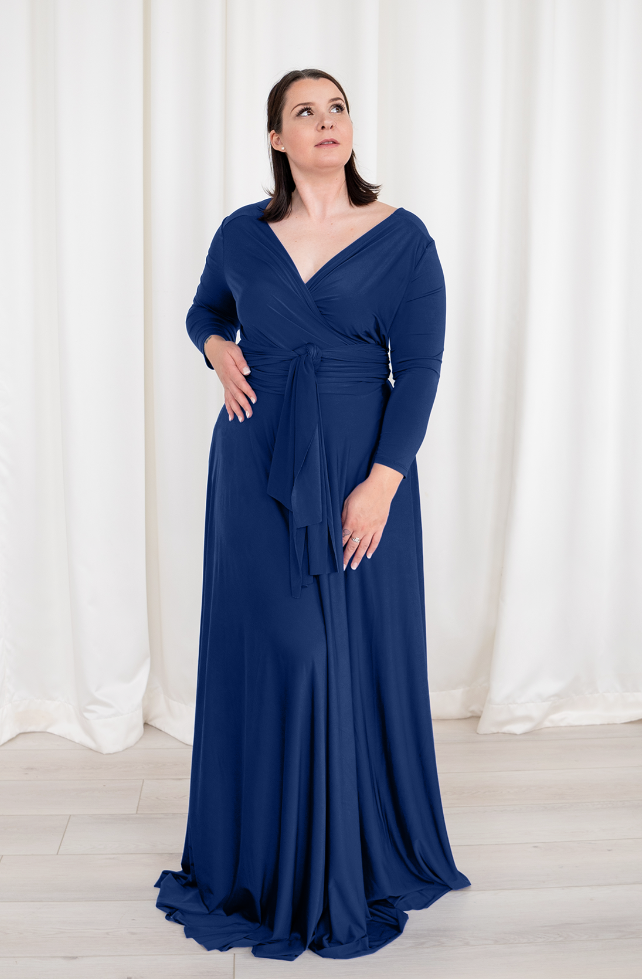 Infinity dress discount long sleeves