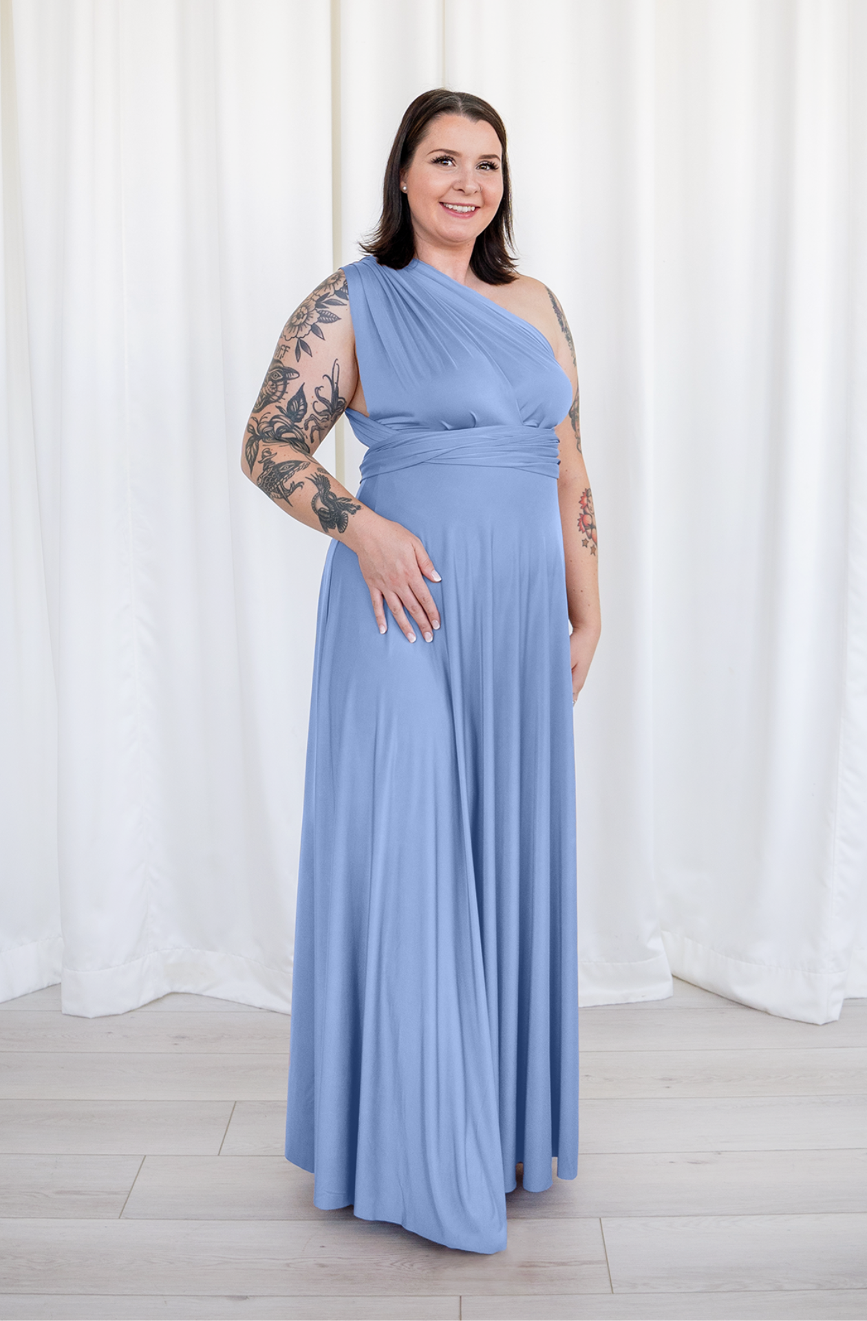 Women s Dresses Henkaa Sakura Maxi Convertible Infinity Dress