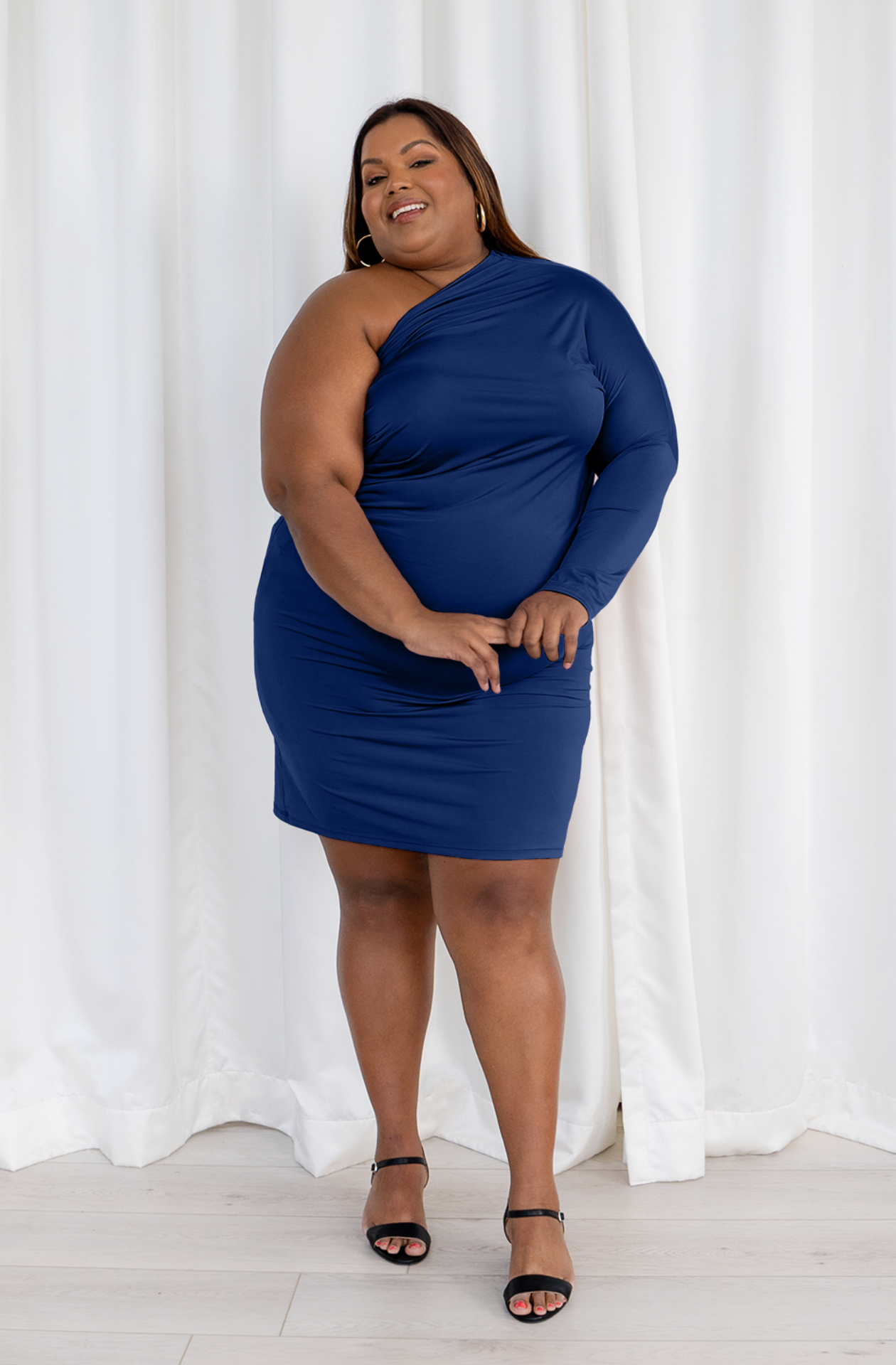 Blue dress tops hot sale