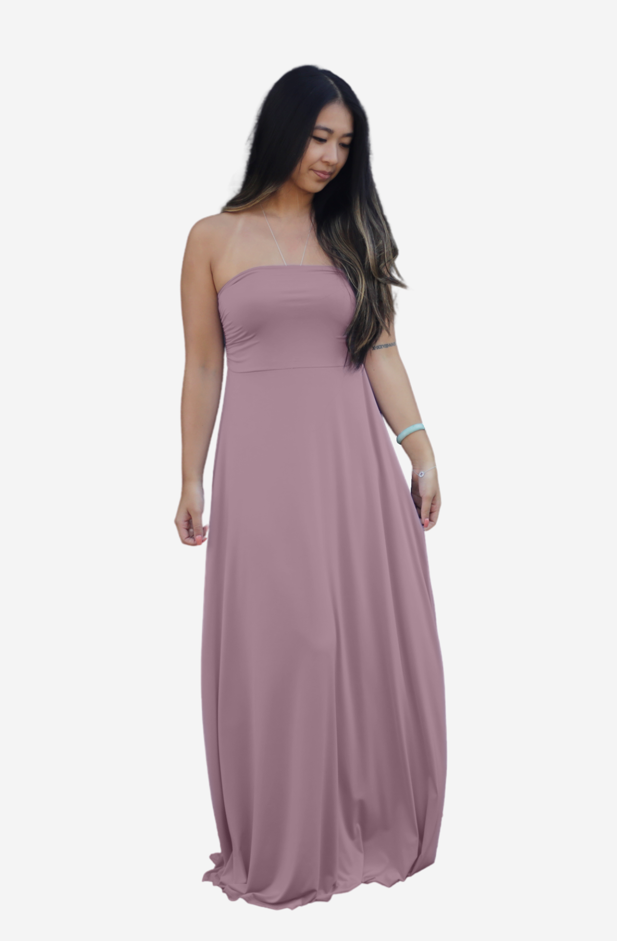 Henkaa Viola Convertible Strapless Maxi Dress