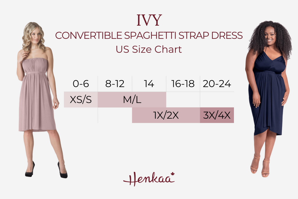Women's Convertible Dress Size Guide - Find Your Perfect Fit Henkaa Women's Convertible Dress Size Guide - Find Your Perfect Fit Henkaa