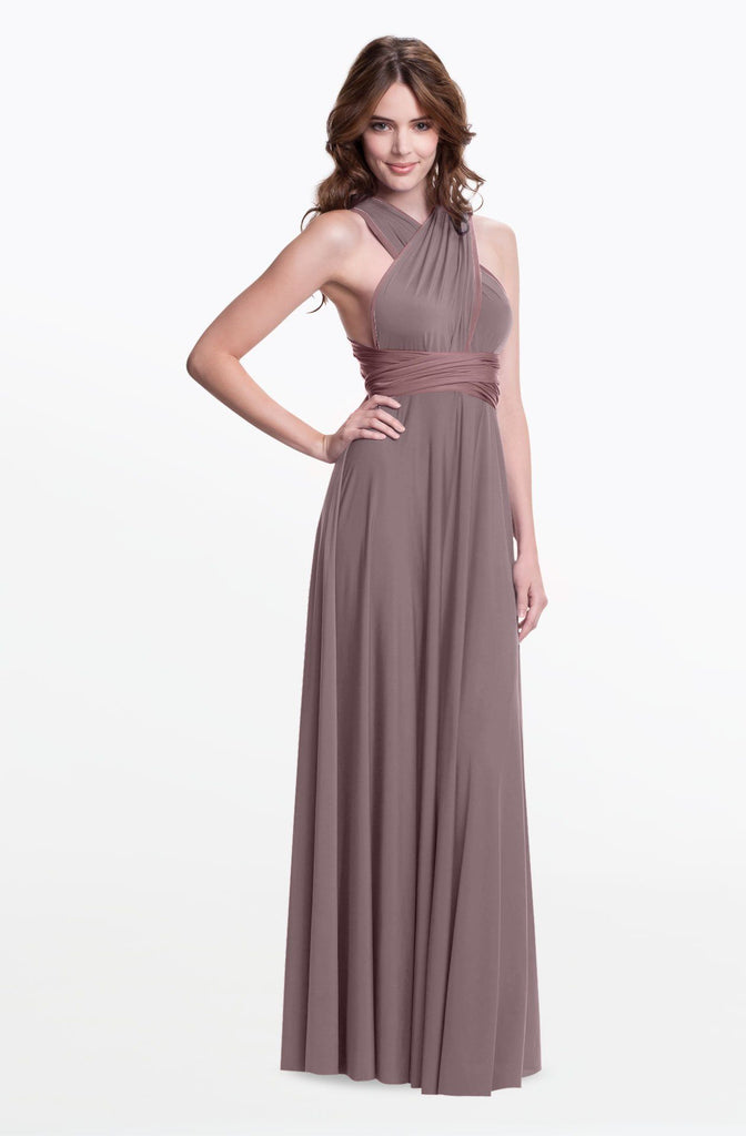 Convertible Dress - Reversible Sakura Maxi Infinity Dress