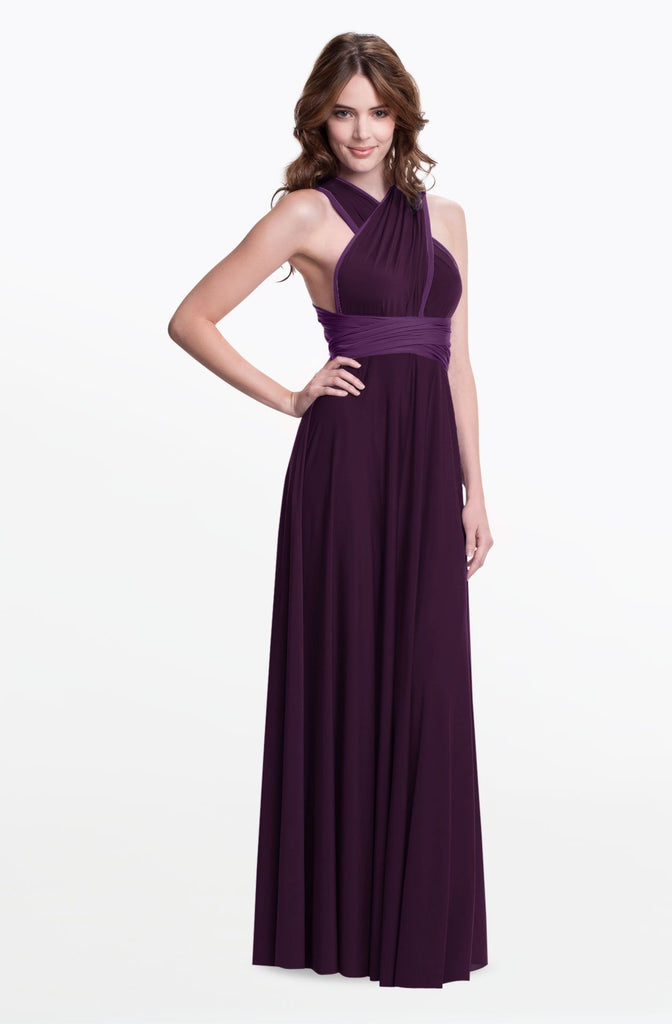 Convertible Dress - Reversible Sakura Maxi Infinity Dress