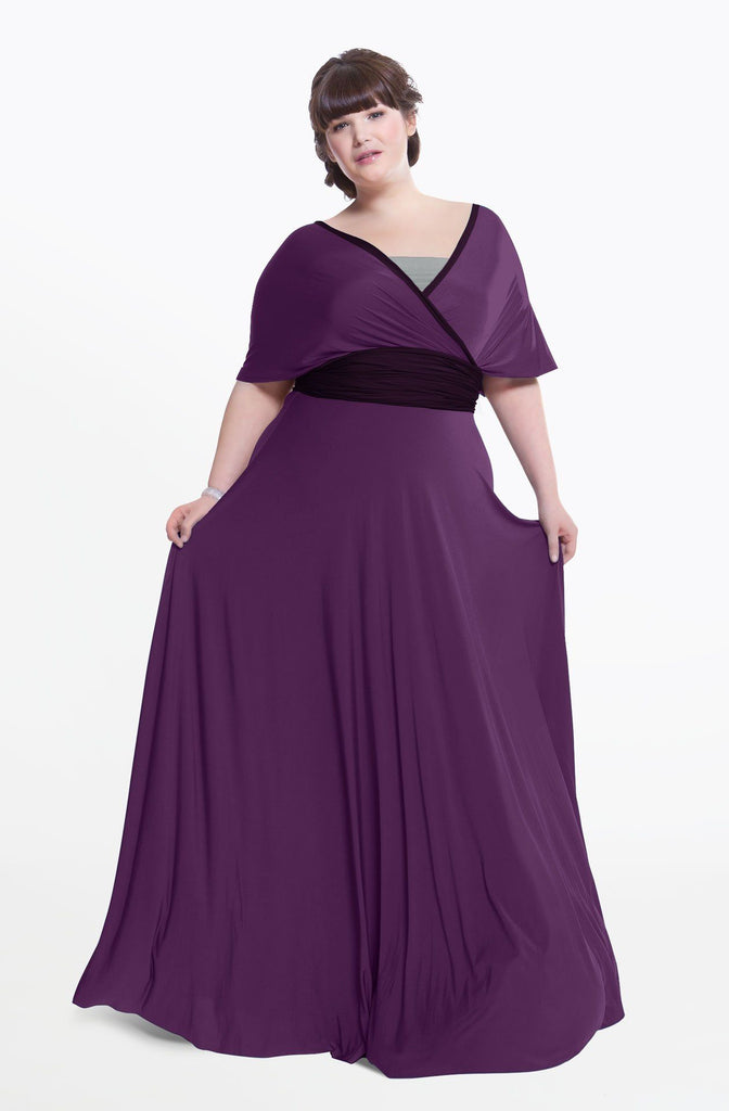 Convertible Dress - Reversible Sakura Maxi Infinity Dress